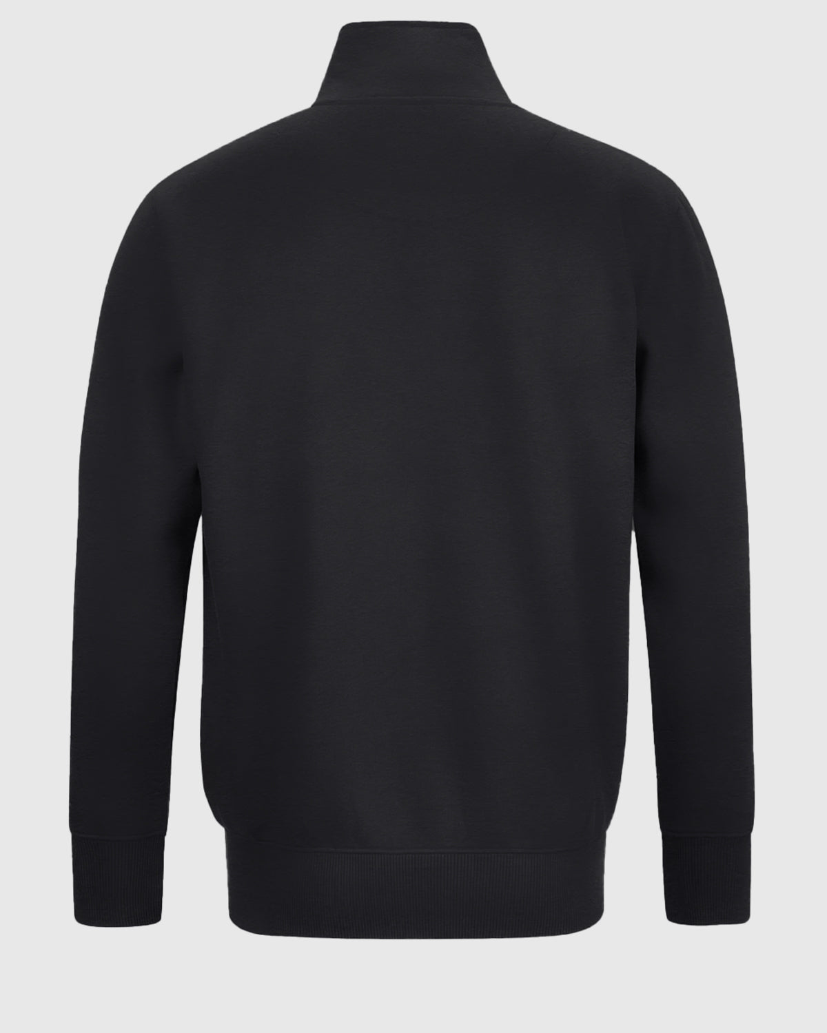 NFFC Black Essential Crest Full Zip Track Top