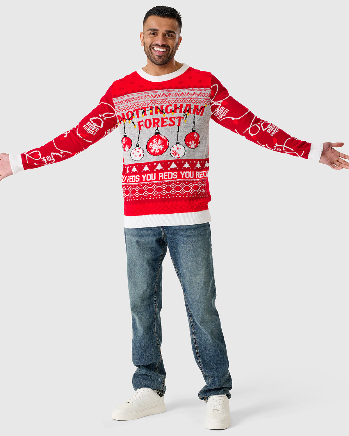 NFFC Bauble Christmas Jumper