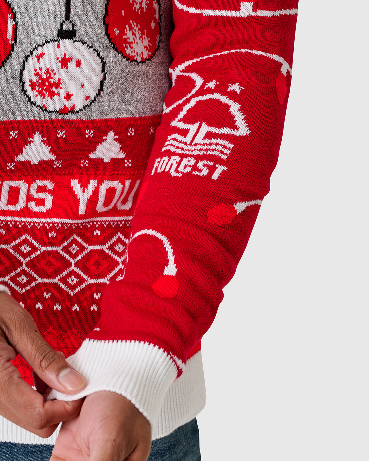NFFC Bauble Christmas Jumper