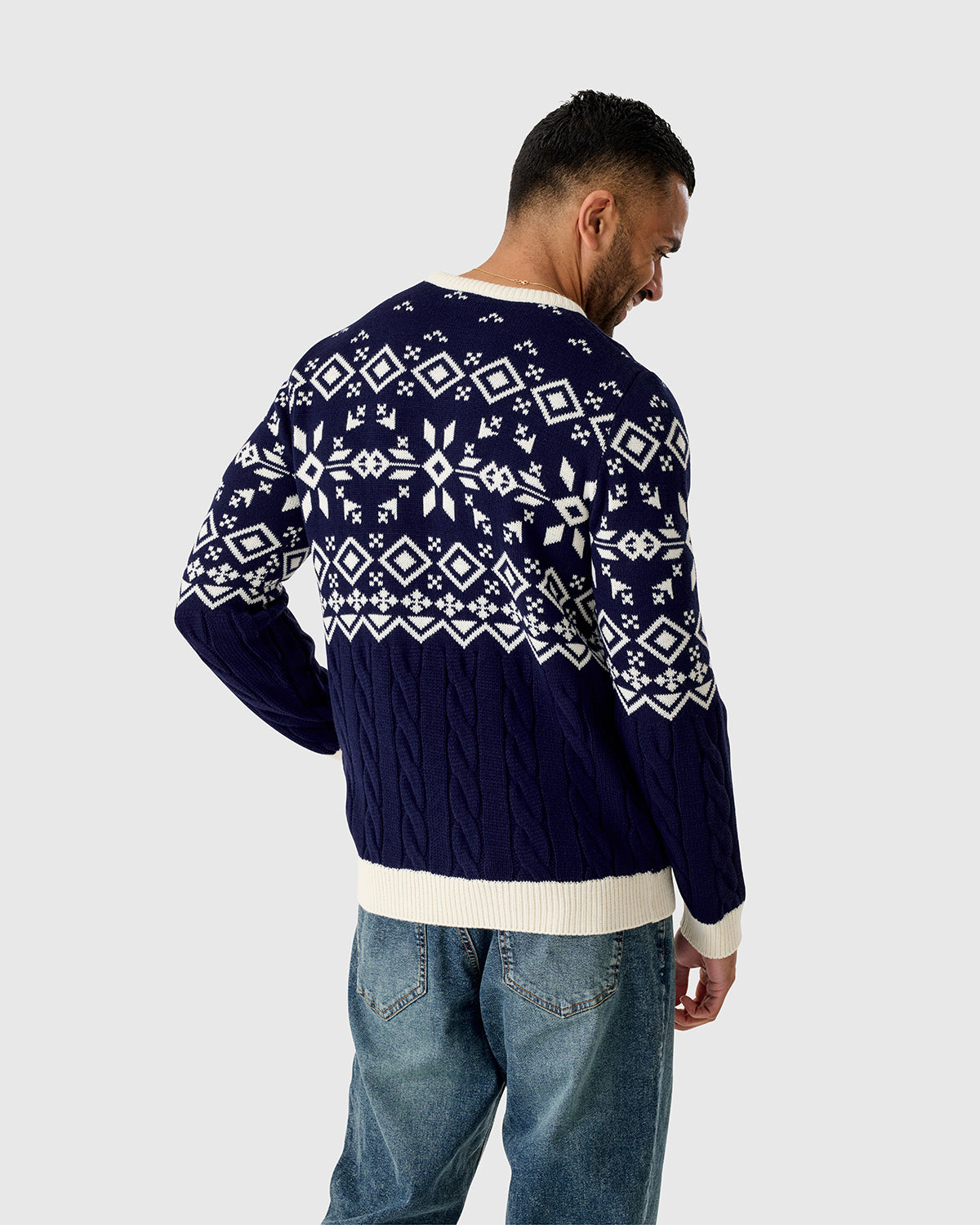 NFFC Cable Knit Christmas Jumper