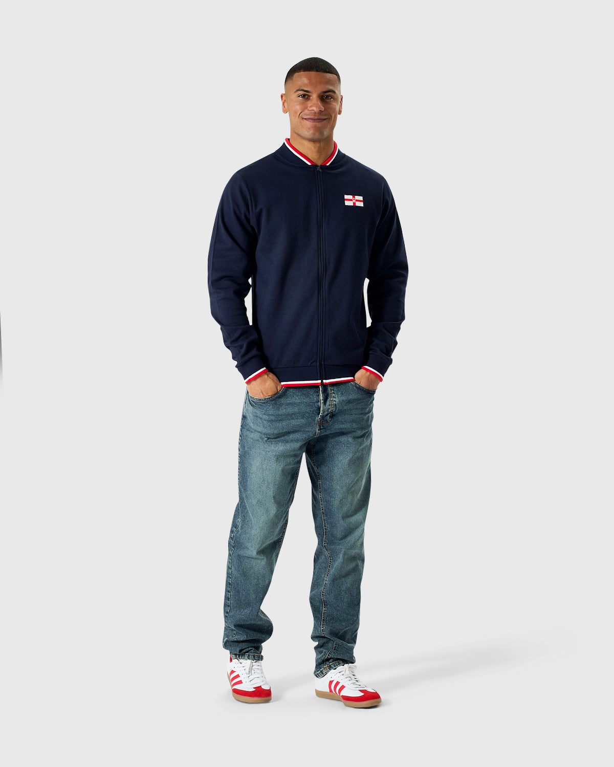 NFFC Navy Club & Country Bomber Jacket