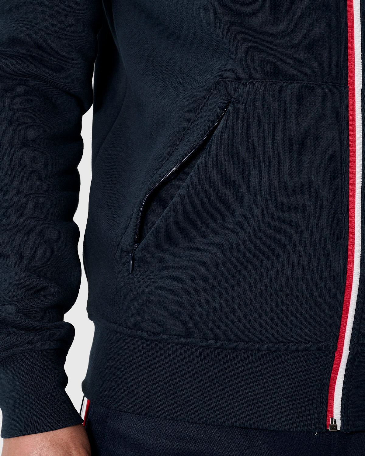 NFFC Navy Colwick Full Zip Hoodie