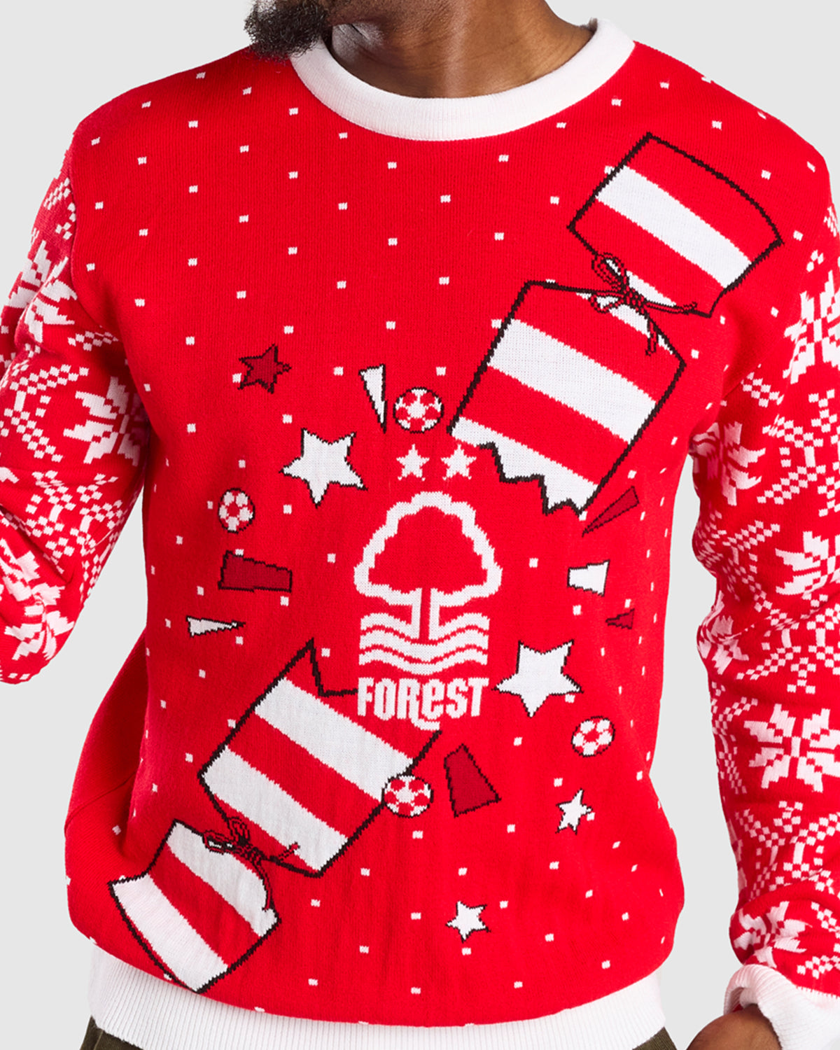 NFFC Christmas Cracker Jumper