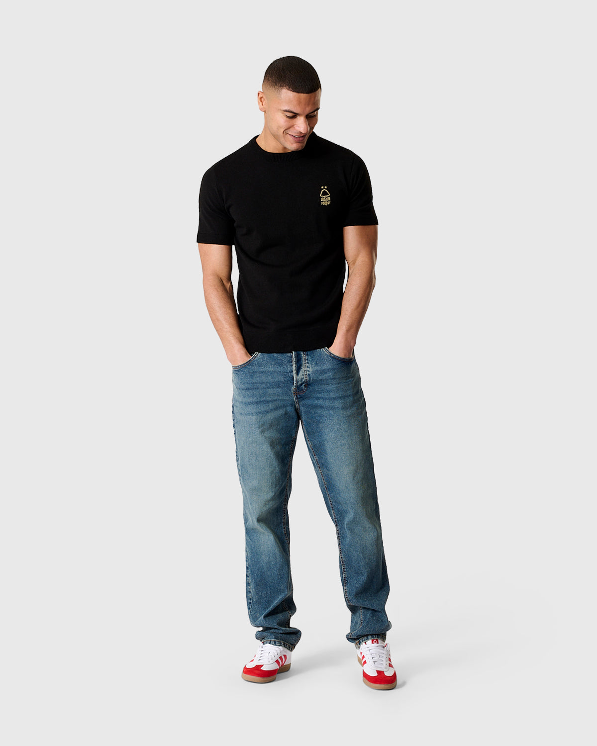 NFFC Black Essential Knit T-Shirt