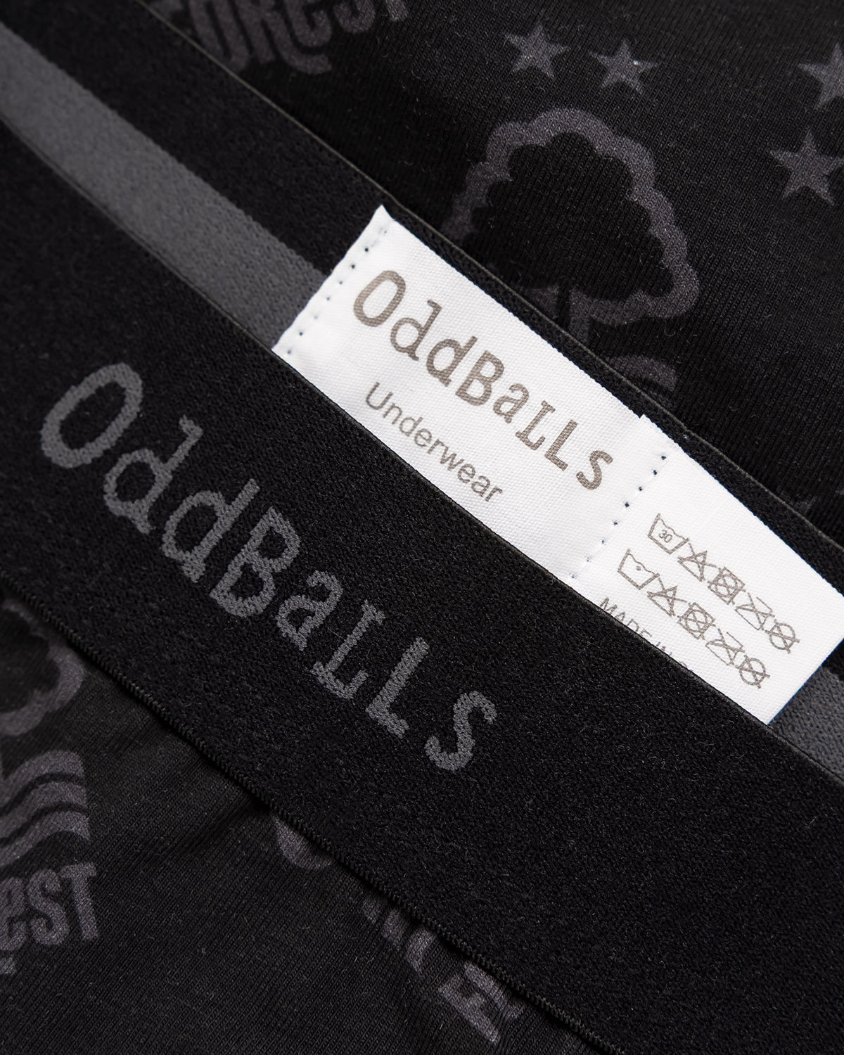 NFFC Oddballs Blackout Crest Boxer Shorts