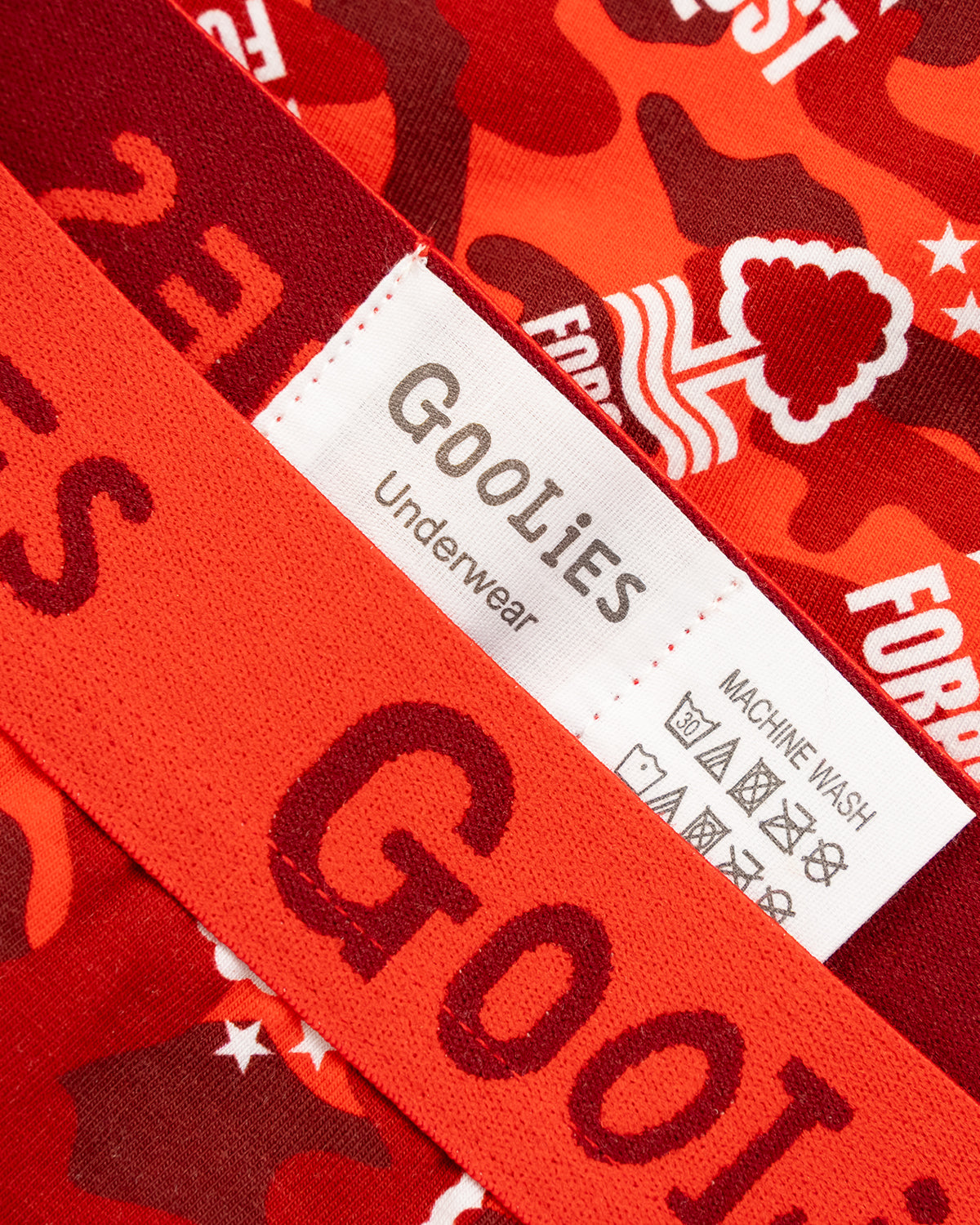 NFFC Goolies Junior Red Camo Boxer Shorts