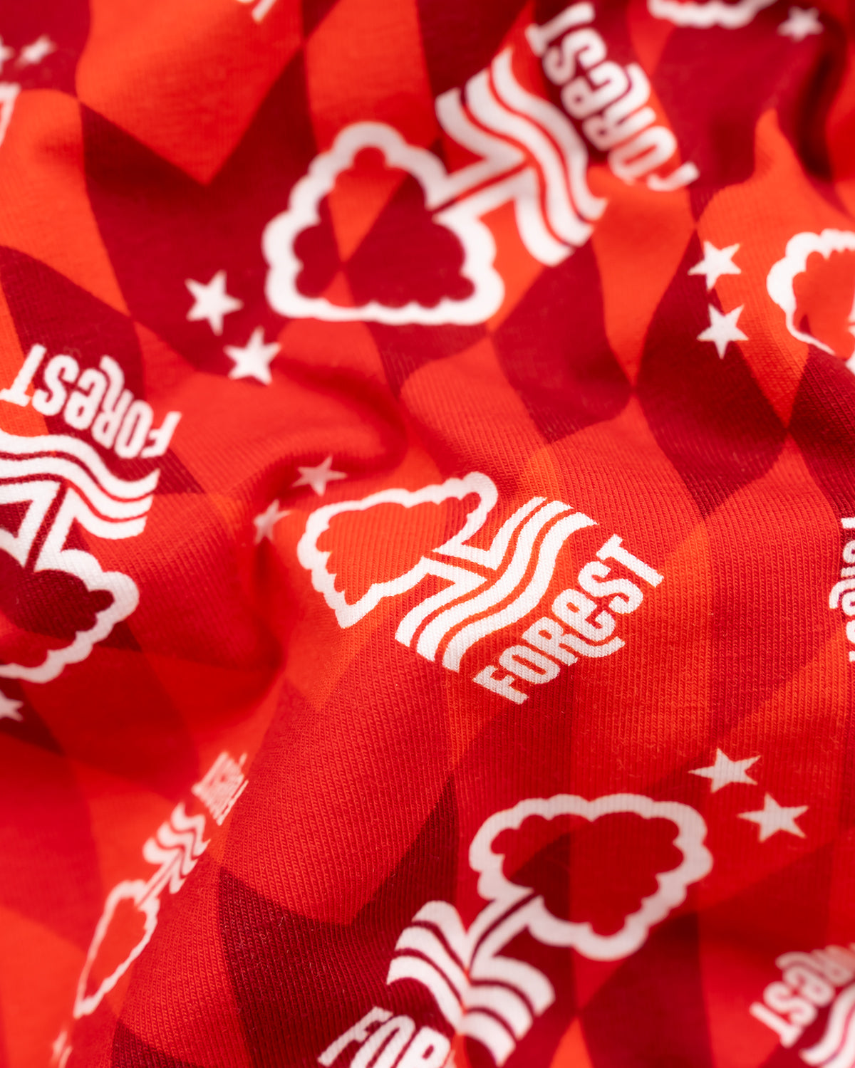 NFFC Oddballs Red Polygon Boxer Shorts