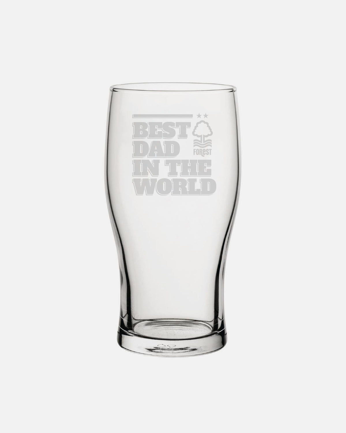 NFFC Best Dad In The World Pint Glass