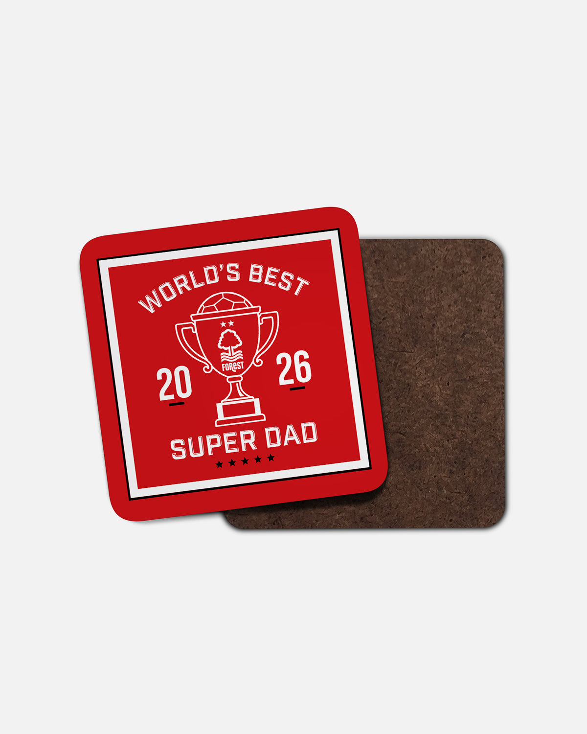 NFFC World's Best Super Dad Coaster