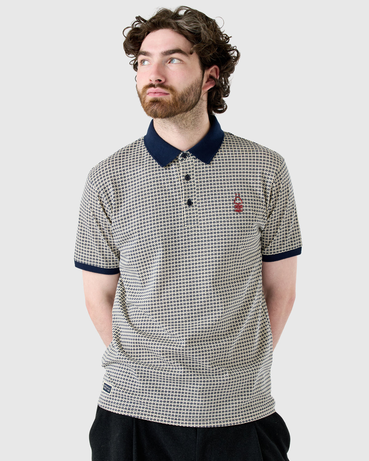 NFFC Heritage Navy AOP Polo