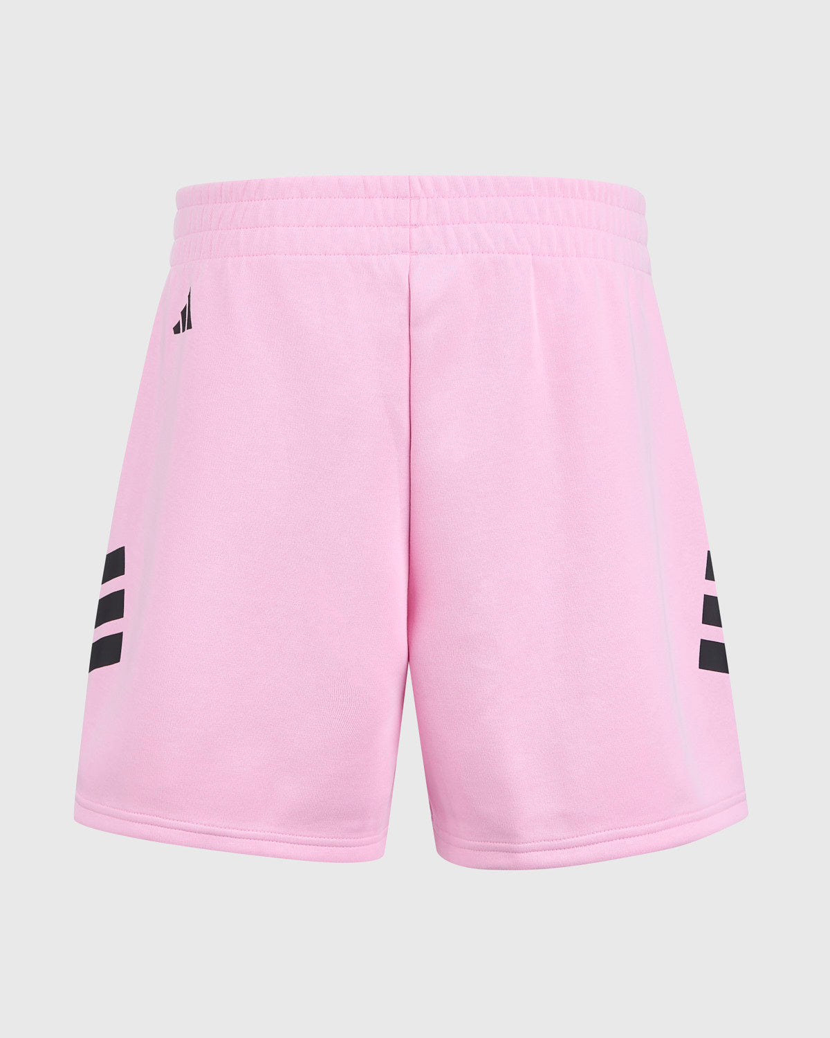 NFFC adidas Women's Future Icons Pink 3-Stripe Shorts