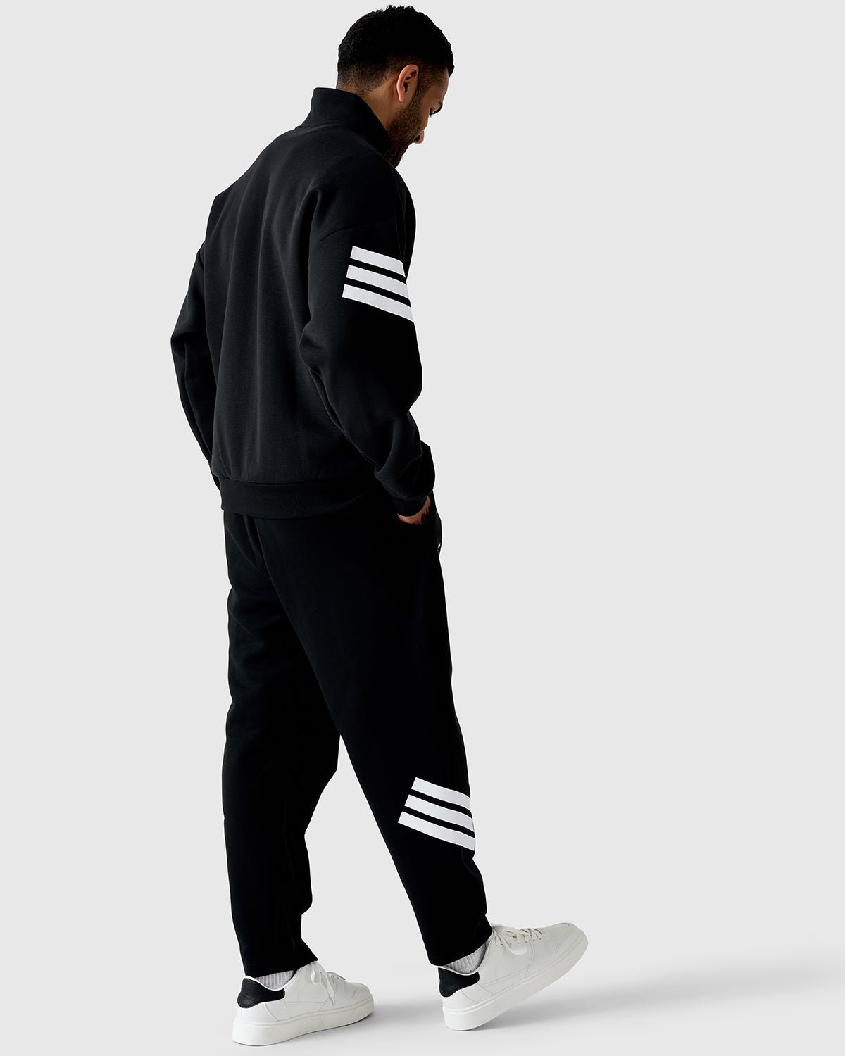 NFFC Adidas Future Icons 3-Stripe Black Pant