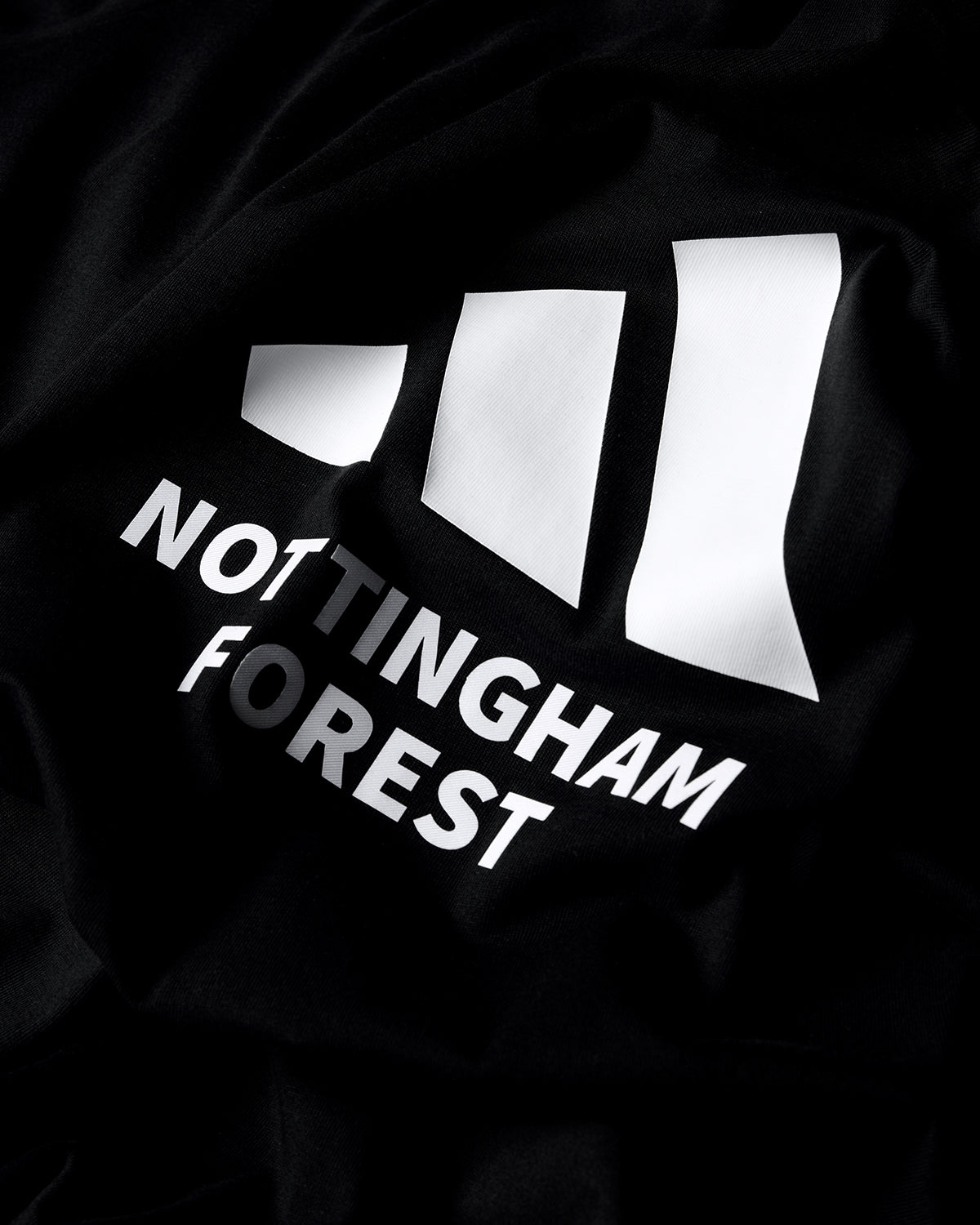 NFFC Adidas Future Icons 3-Bar Black T-Shirt