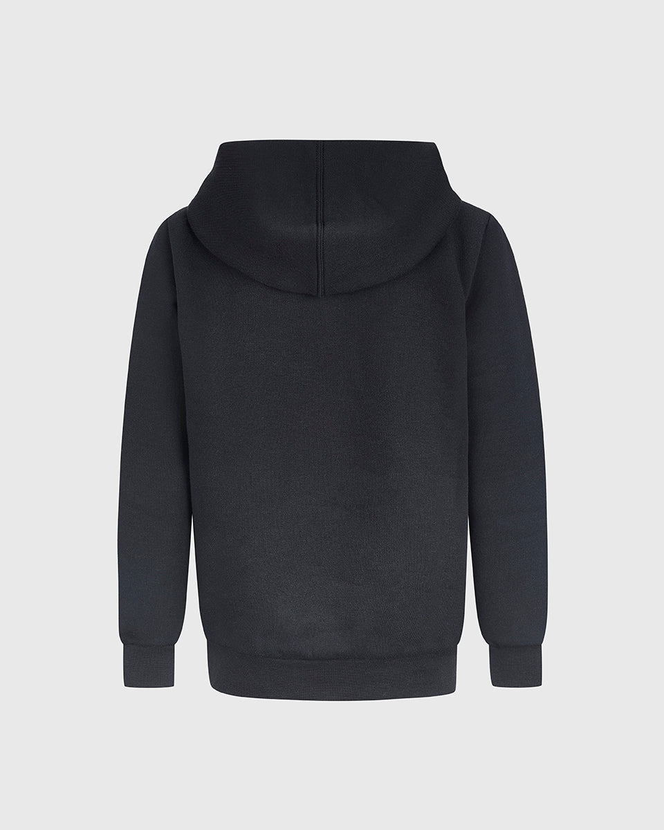 NFFC adidas Junior Black Camo Print Hoodie