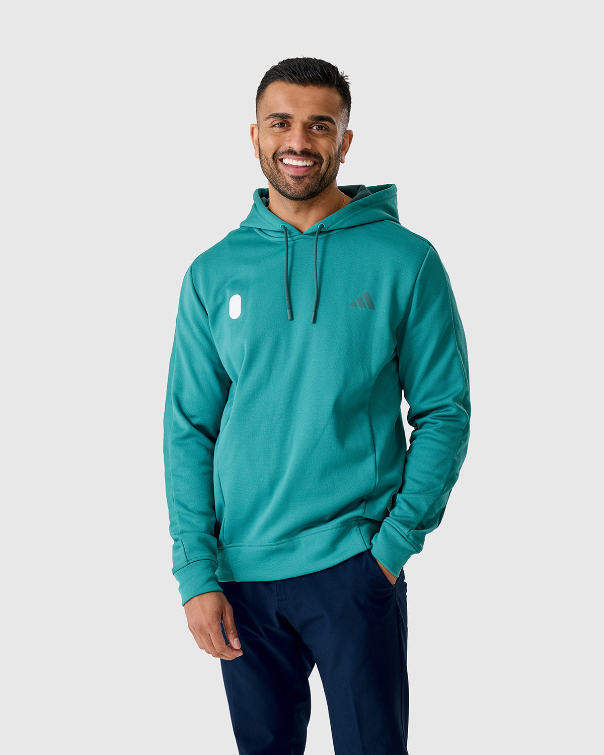 NFFC Adidas Golf Ultimate365 Teal Hoodie - Main Image