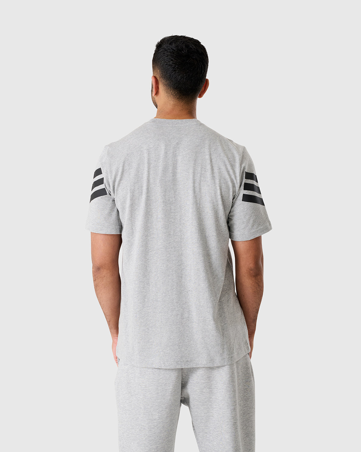 NFFC Adidas Future Icons 3-Stripe Grey T-Shirt