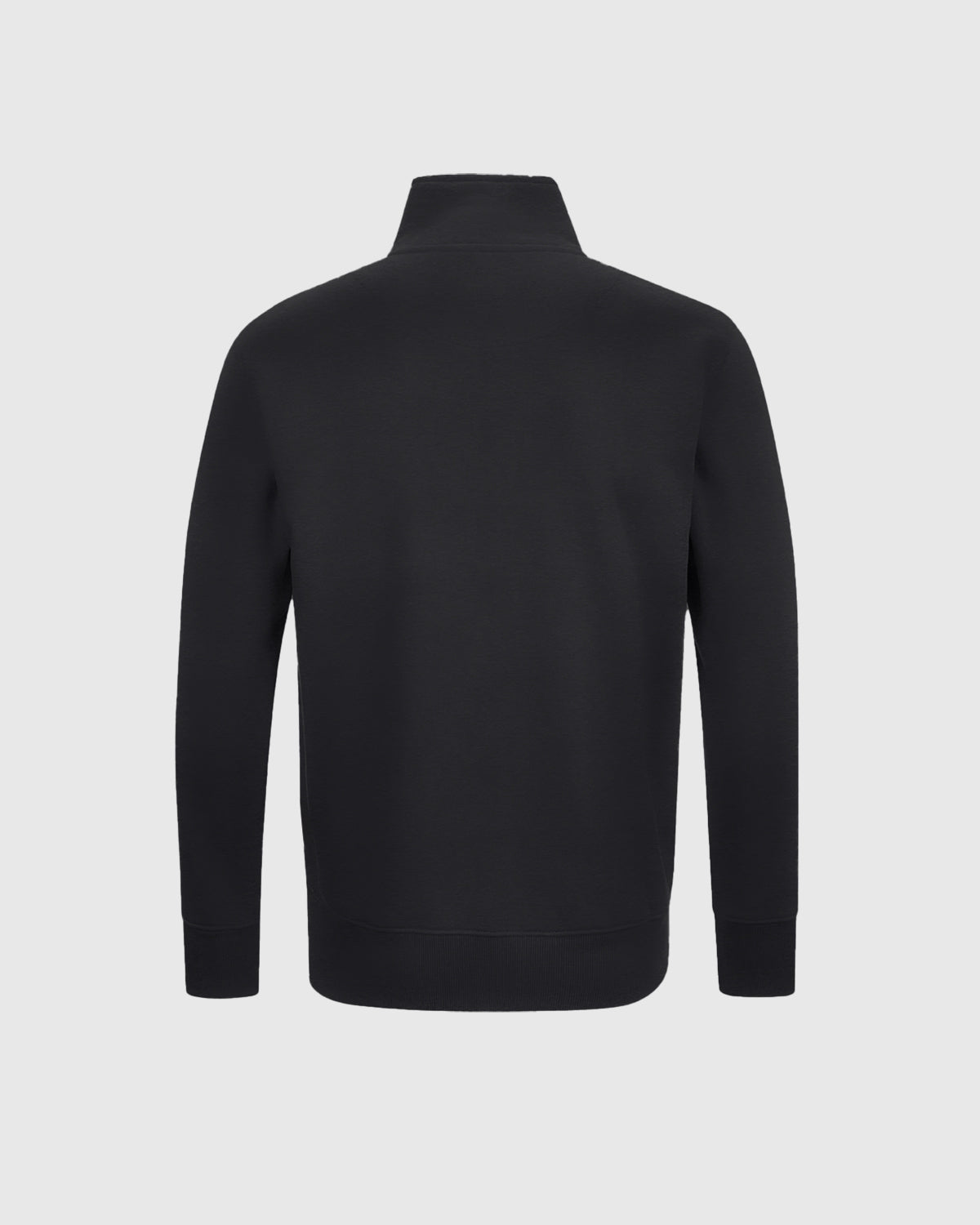 NFFC Junior Black Essential Crest 1/4 Zip Top