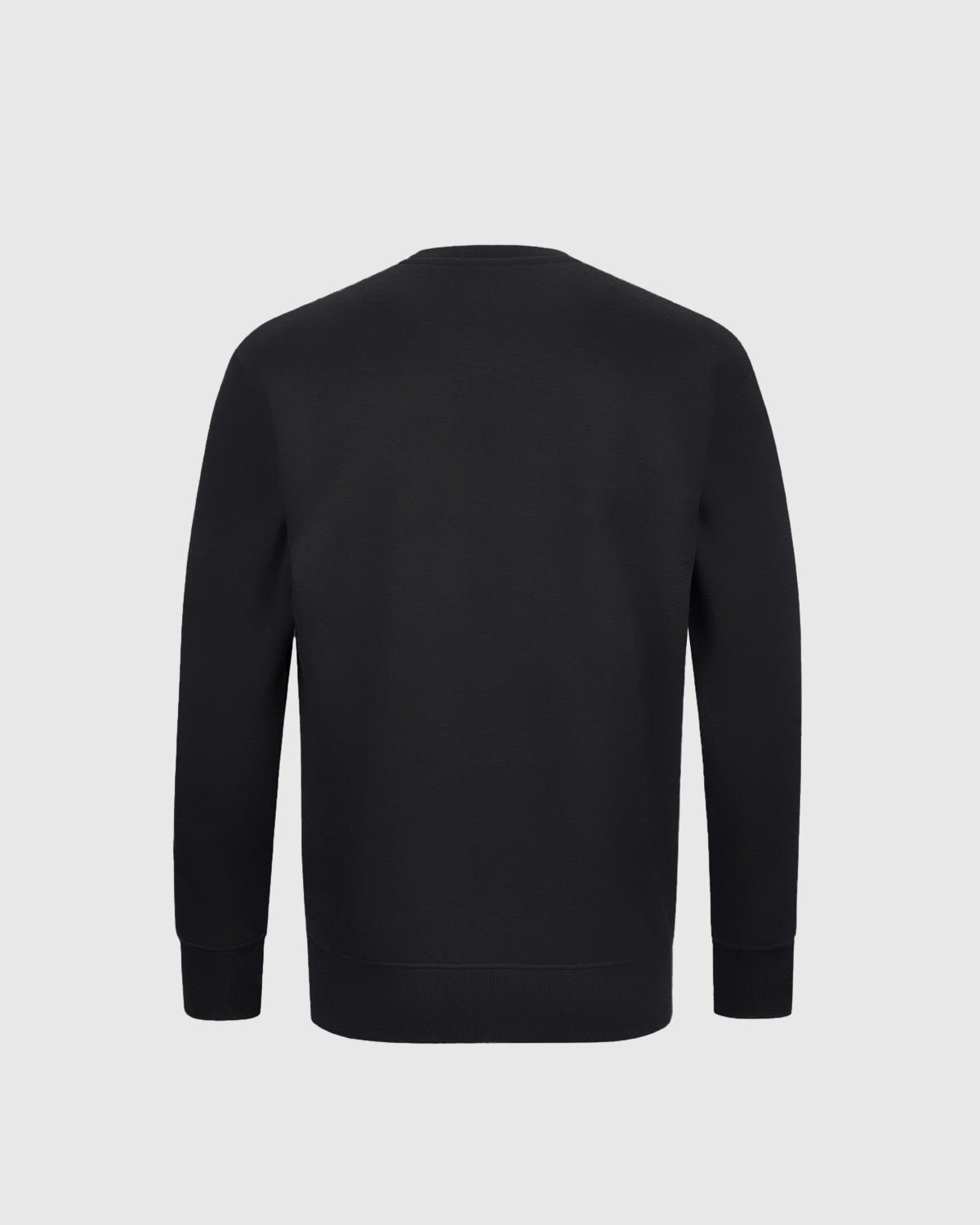 NFFC Junior Black Essential Crest Crew Neck Sweatshirt