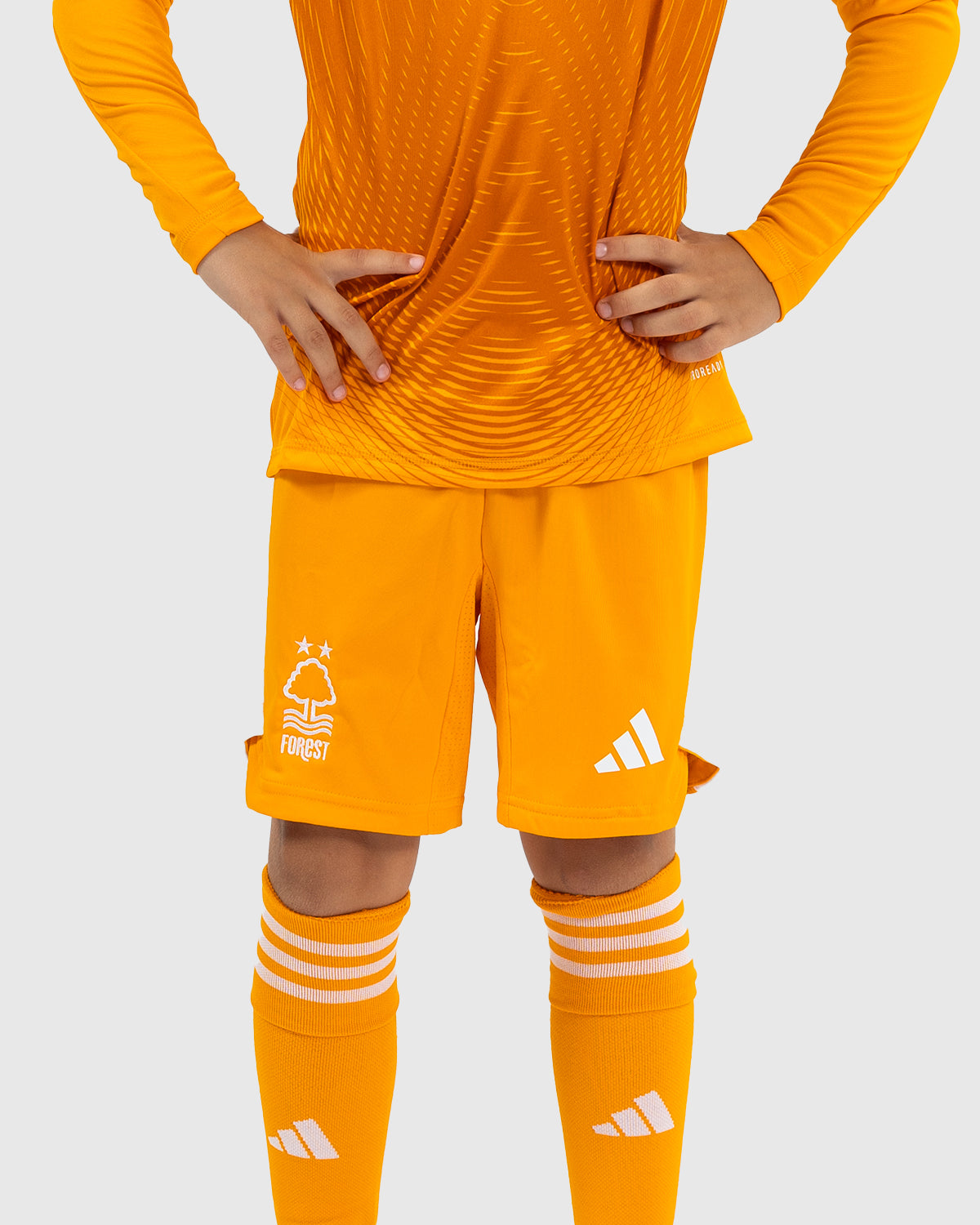 NFFC Junior Orange Goalkeeper Shorts 25/26