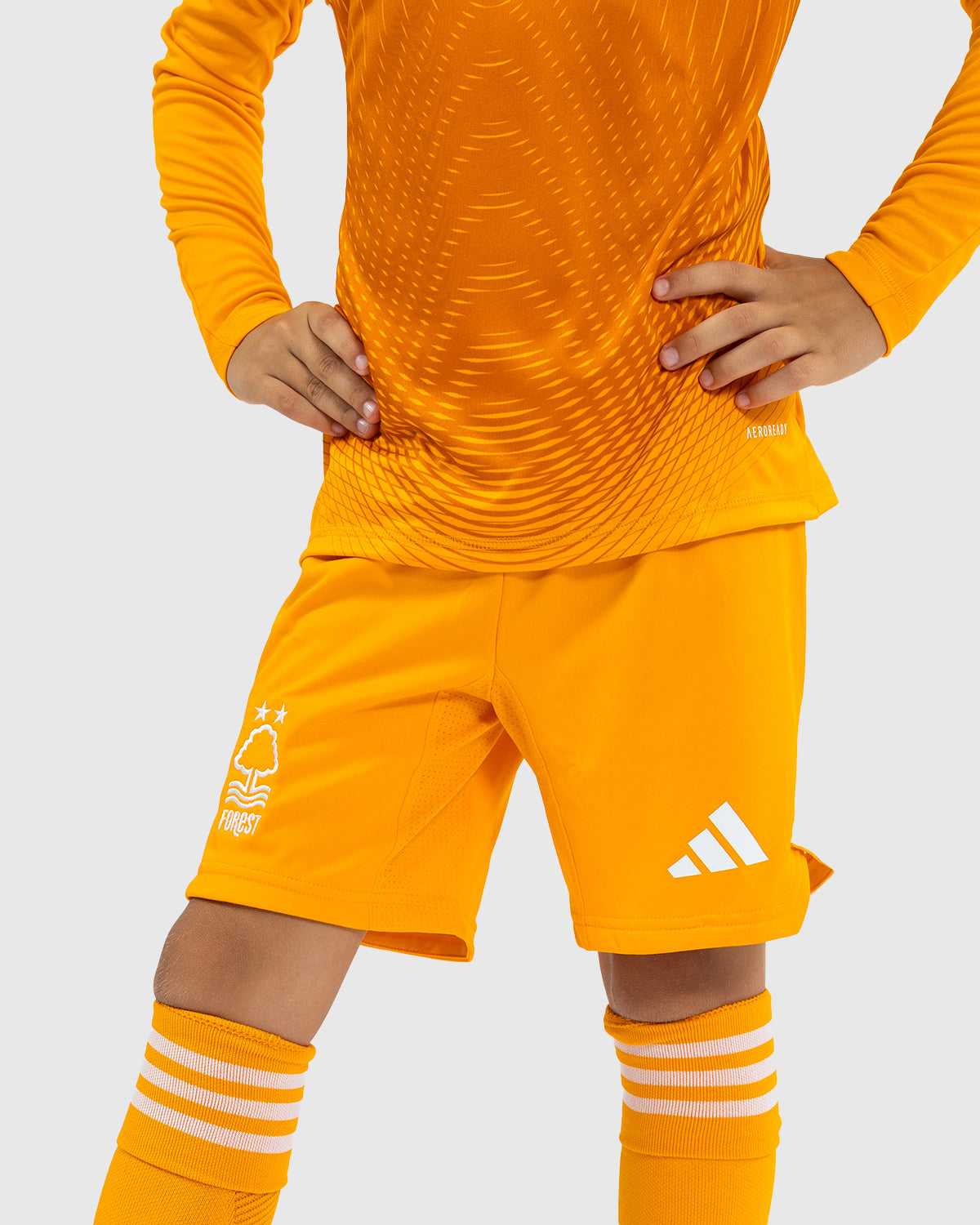 NFFC Junior Orange Goalkeeper Shorts 25/26