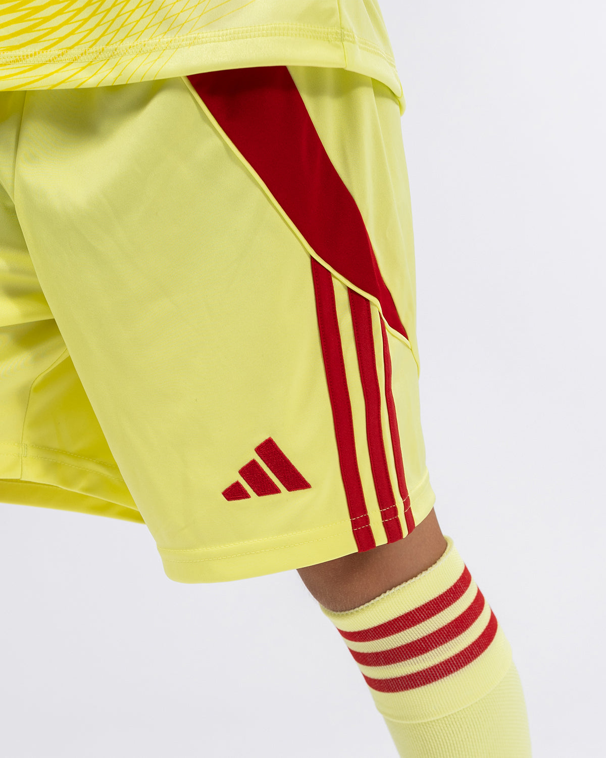 NFFC Junior Yellow Goalkeeper Shorts 25/26