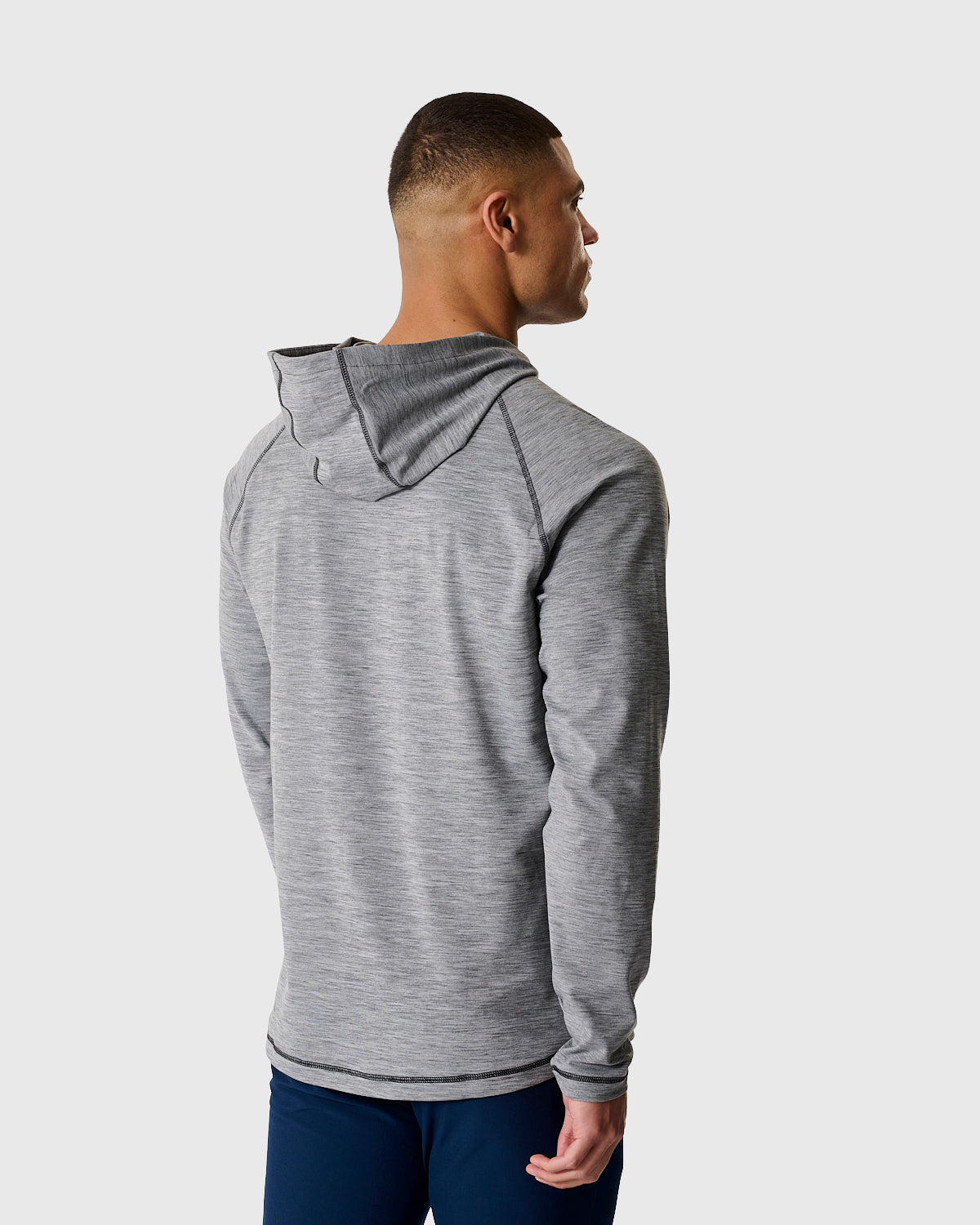 NFFC Adidas Golf Ultimate365 Grey Heather Hoodie