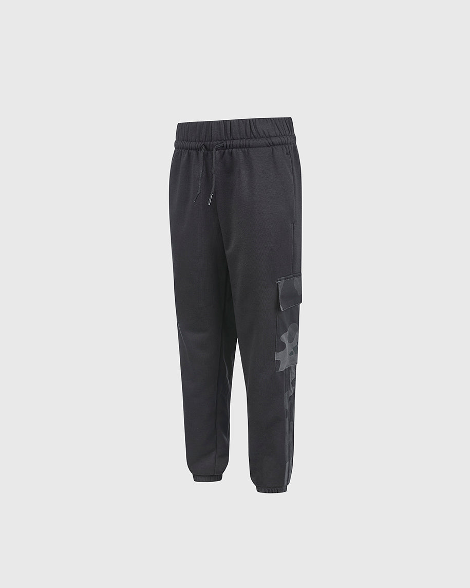 NFFC adidas Junior Black Camo Print Joggers