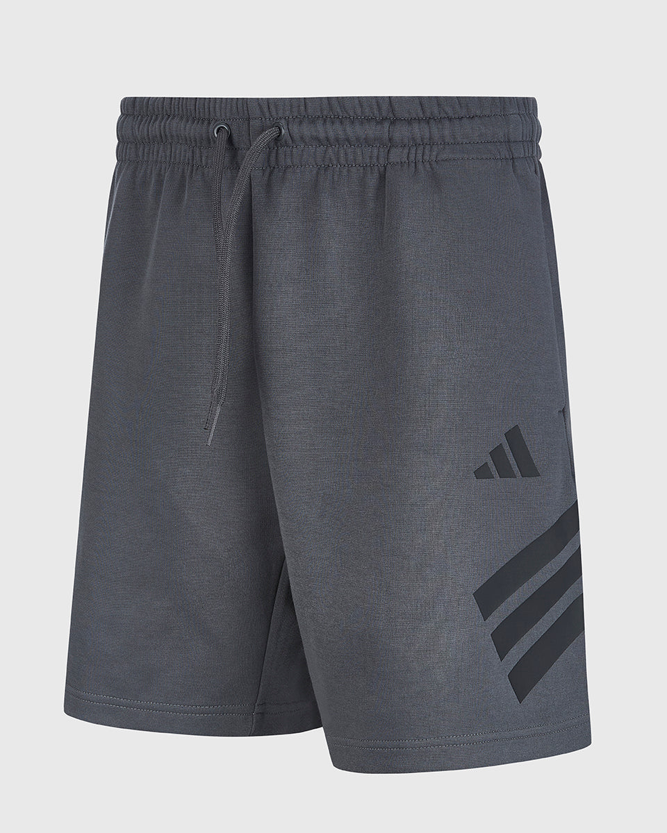 NFFC adidas Grey Future Icons 3-Stripe Shorts