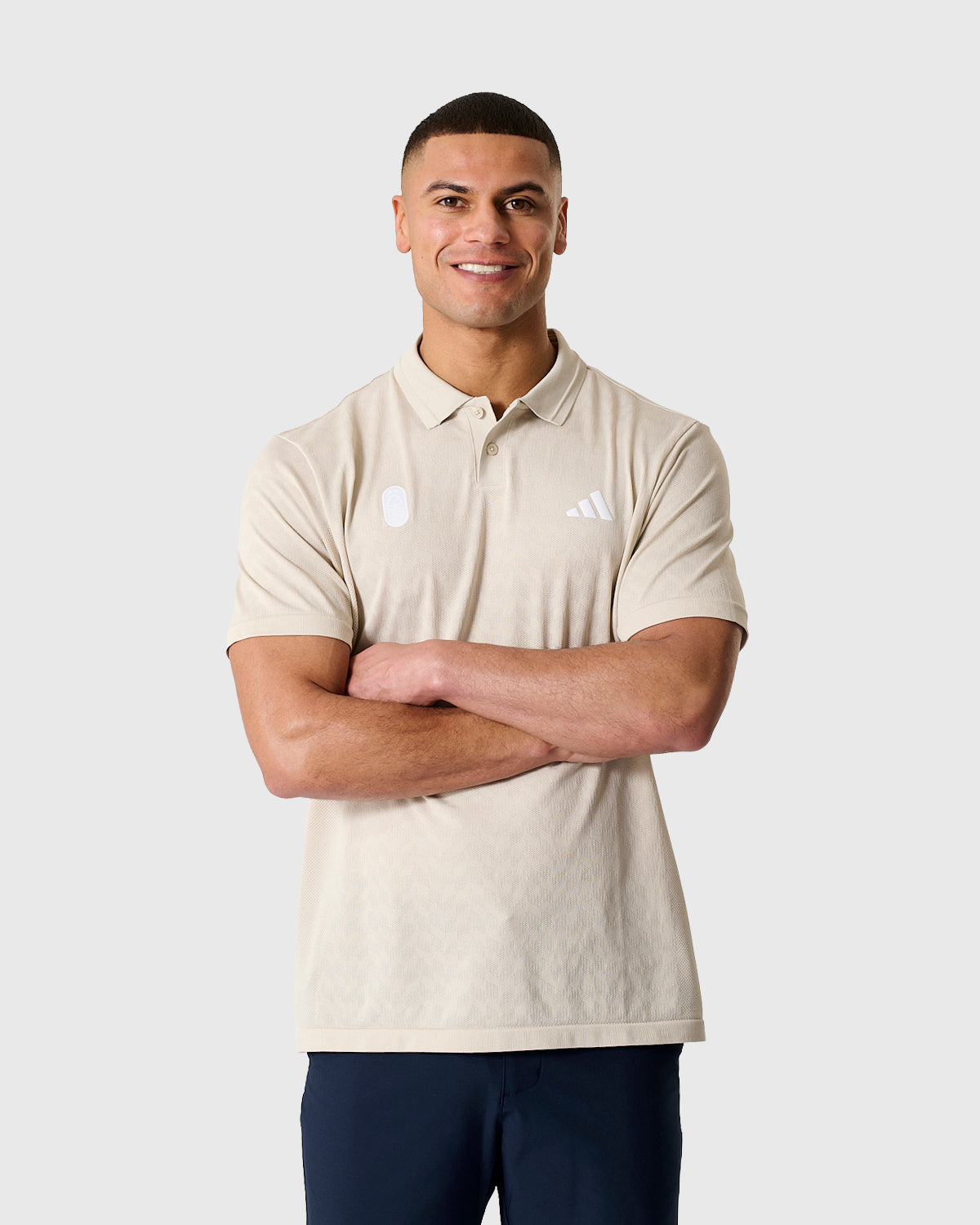 NFFC Adidas Ultimate365 White Seamless Polo