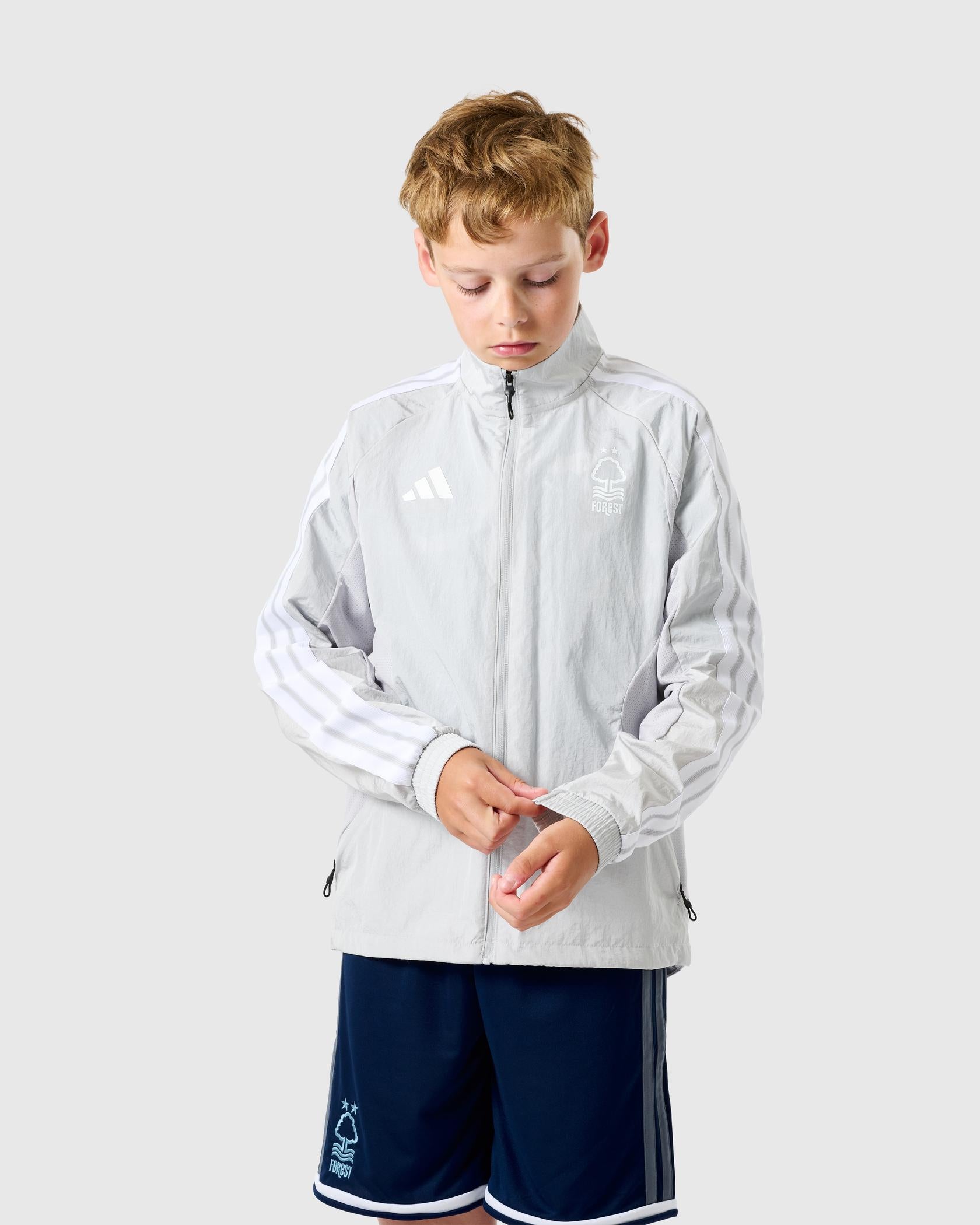 NFFC 26/27 Junior Grey Walk Out Jacket