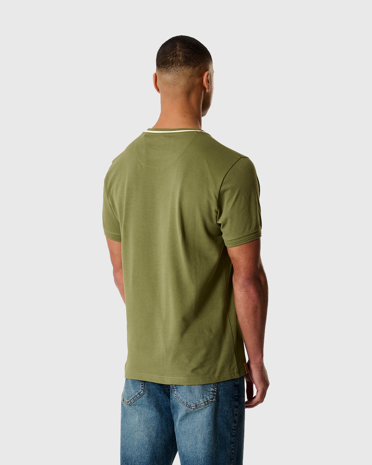 NFFC Khaki Classic Bubble Knit T-Shirt