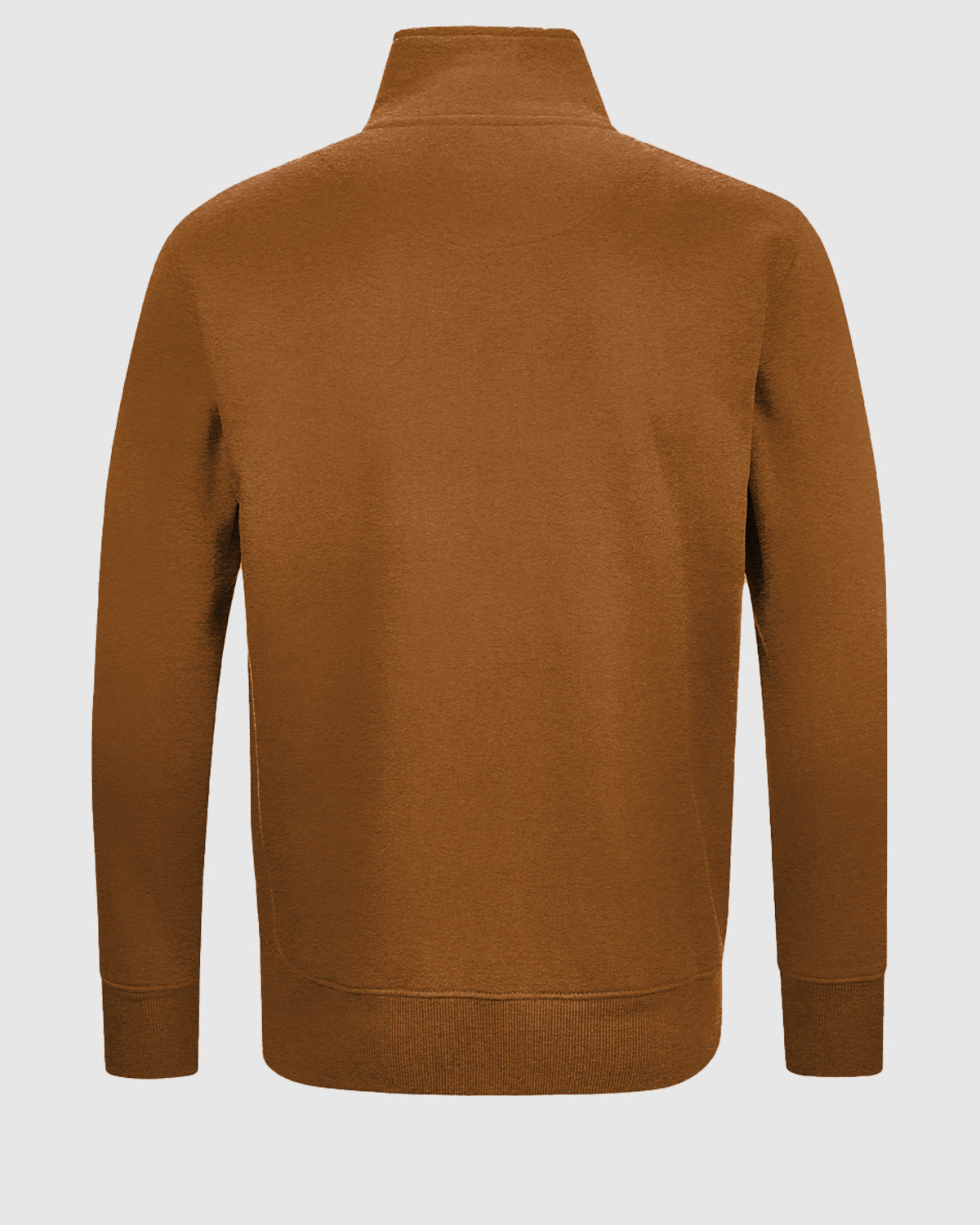 NFFC Mocha Essential Crest 1/4 Zip Top