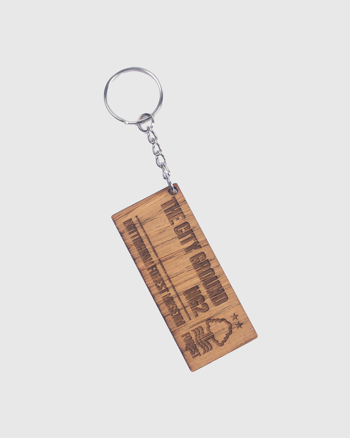 NFFC Engraved Museum Wooden Keyring