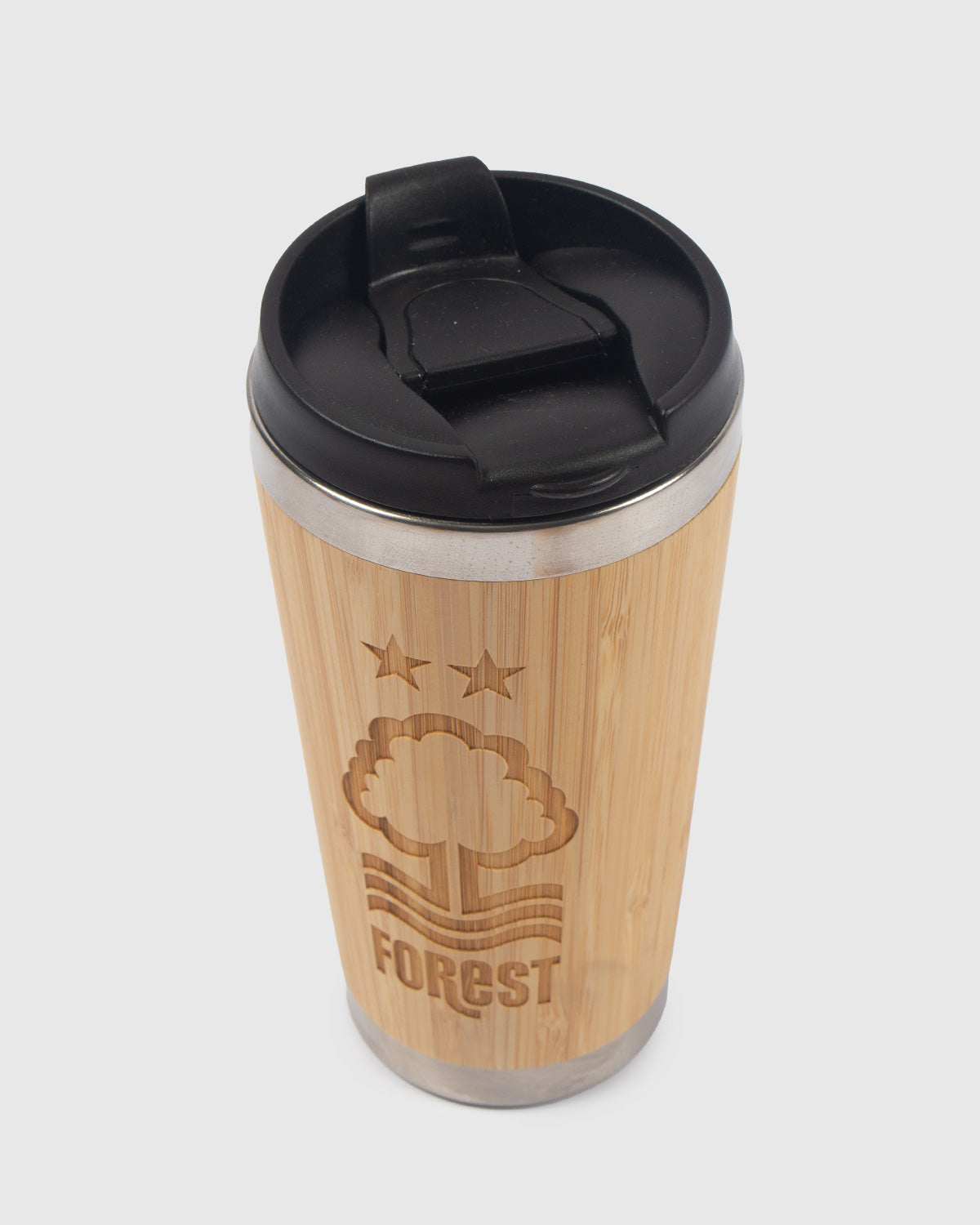 NFFC Engraved Bamboo Insulated Travel Mug