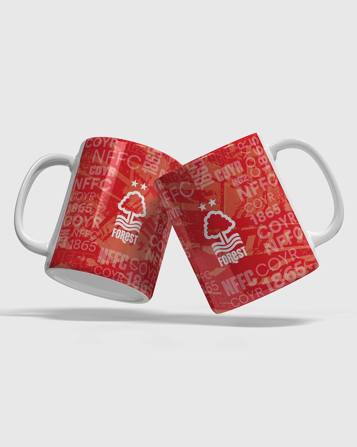 NFFC Grunge Montage Mug