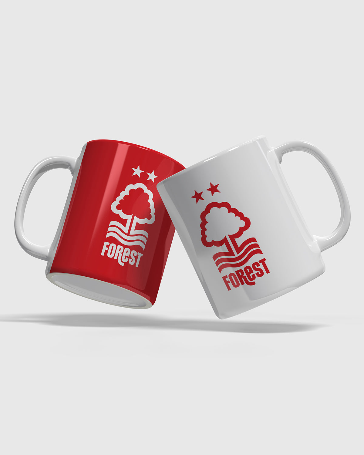 NFFC Half & Half Crest Mug