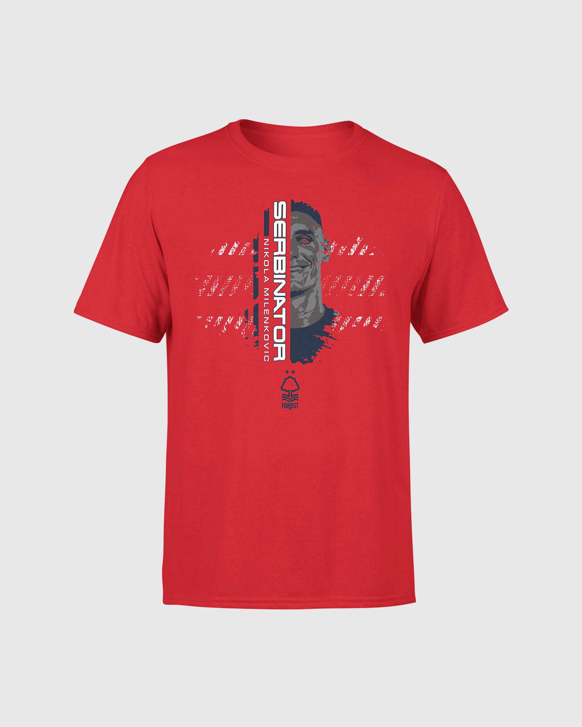 NFFC Junior Red Serbinator T-Shirt