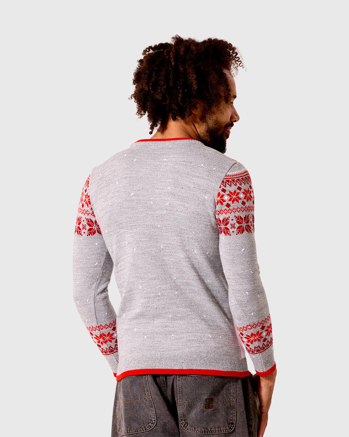 NFFC Grey Teddy Christmas Jumper