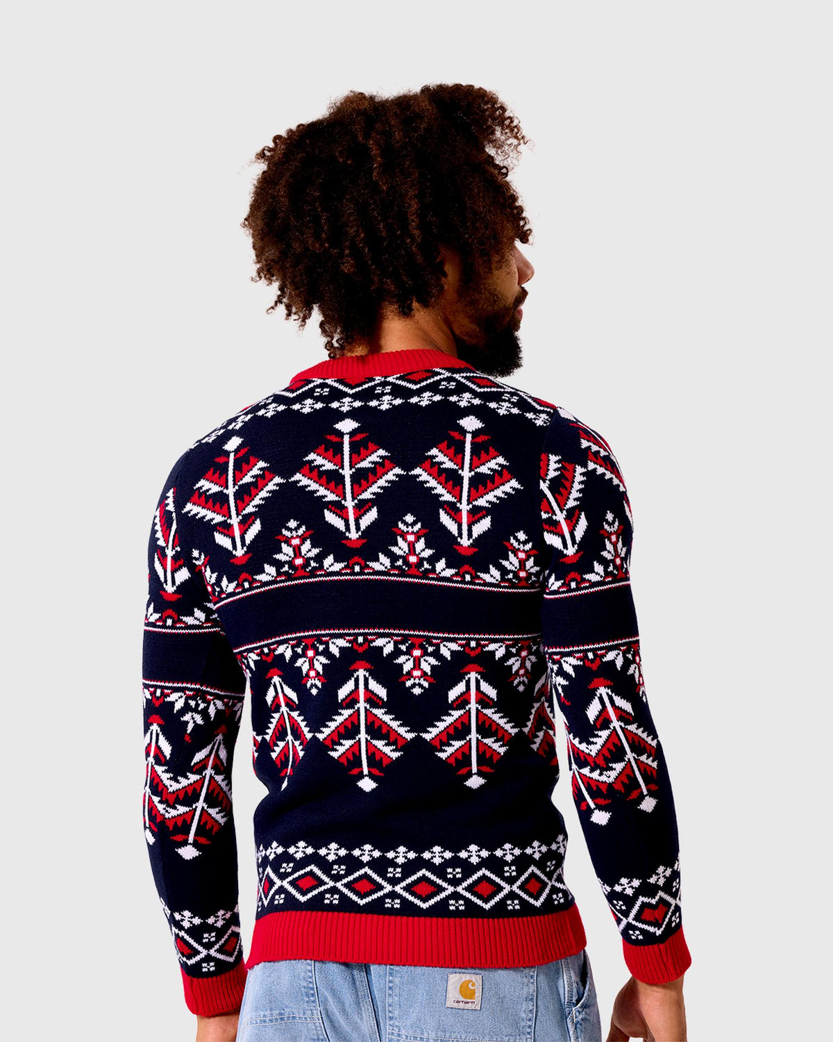 NFFC Navy Hemlock Christmas Jumper