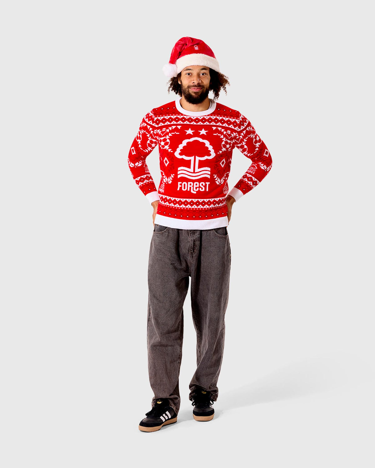 NFFC Red Balsam Christmas Jumper
