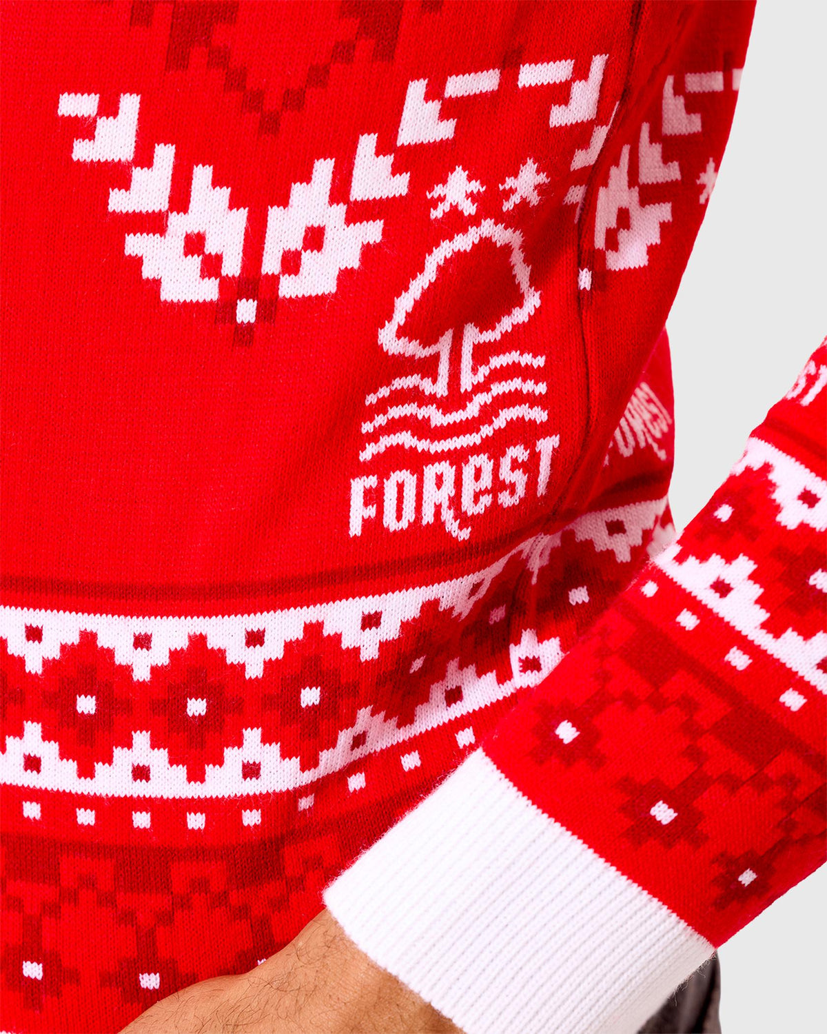 NFFC Red Balsam Christmas Jumper