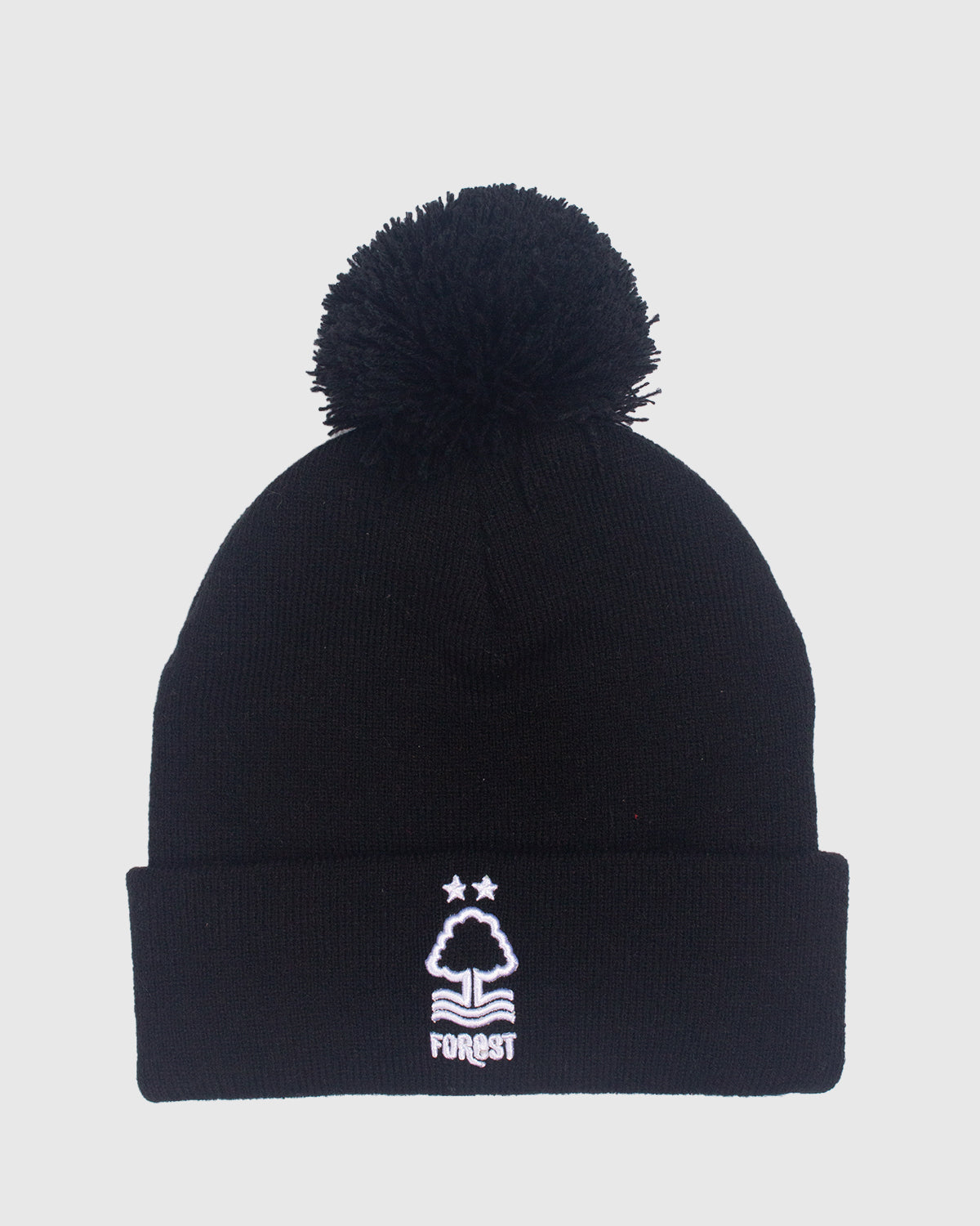 NFFC Core Black Crest Bobble Hat