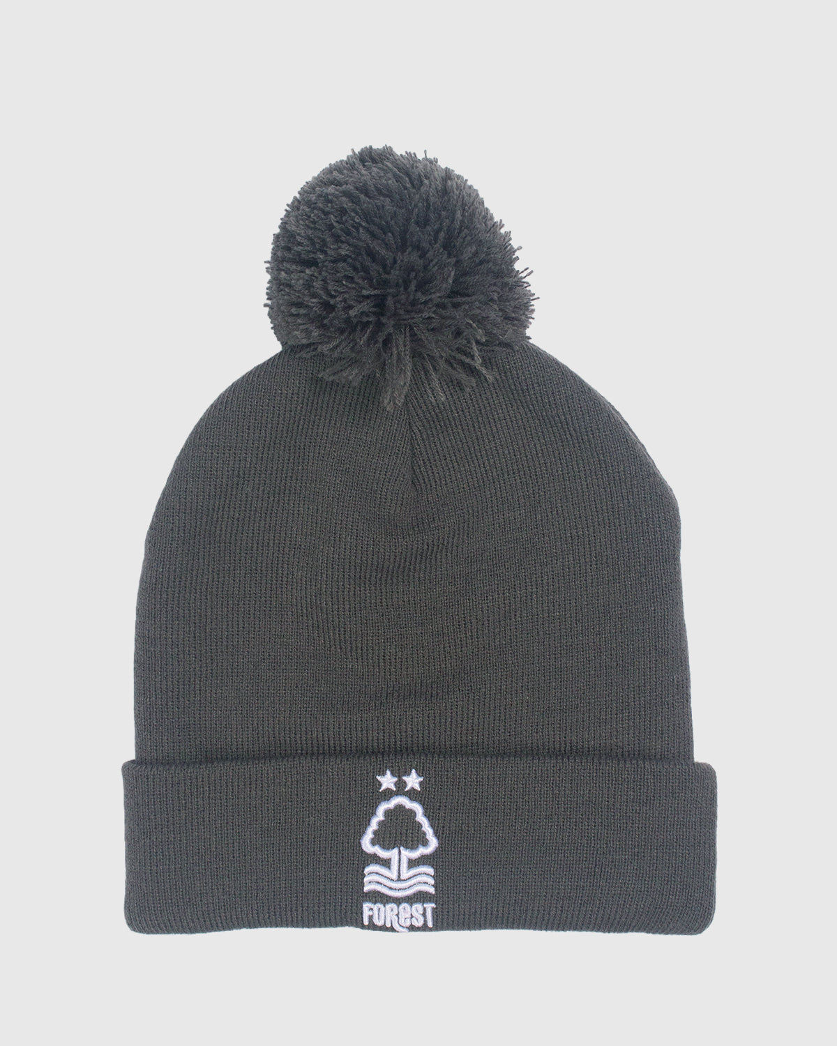 NFFC Core Charcoal Crest Bobble Hat