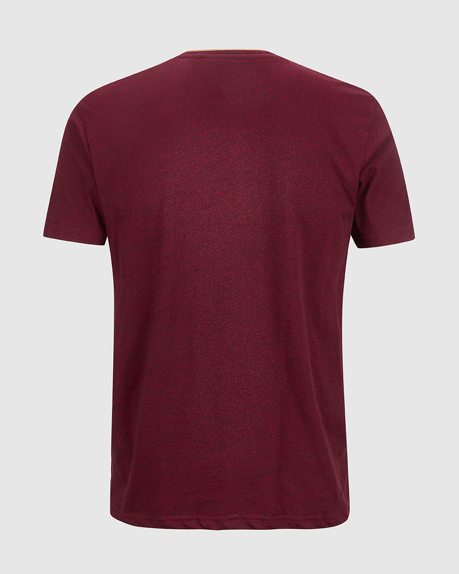 NFFC Dark Red Speckle T-Shirt