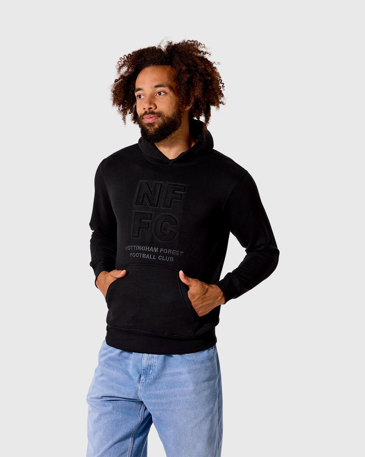 NFFC Black Emboss Hoodie