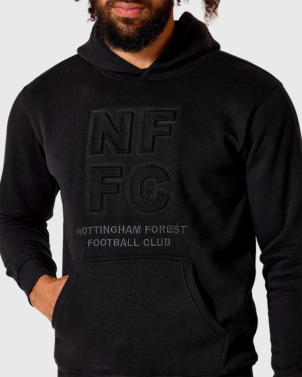 NFFC Black Emboss Hoodie