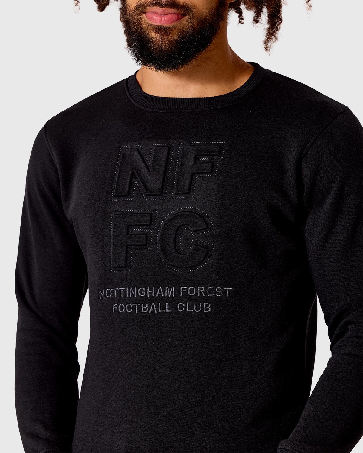 NFFC Black Emboss Sweatshirt