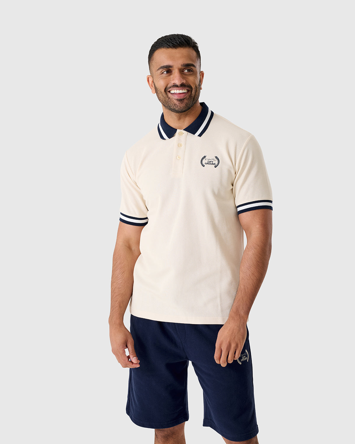 NFFC Ecru Laurels Polo