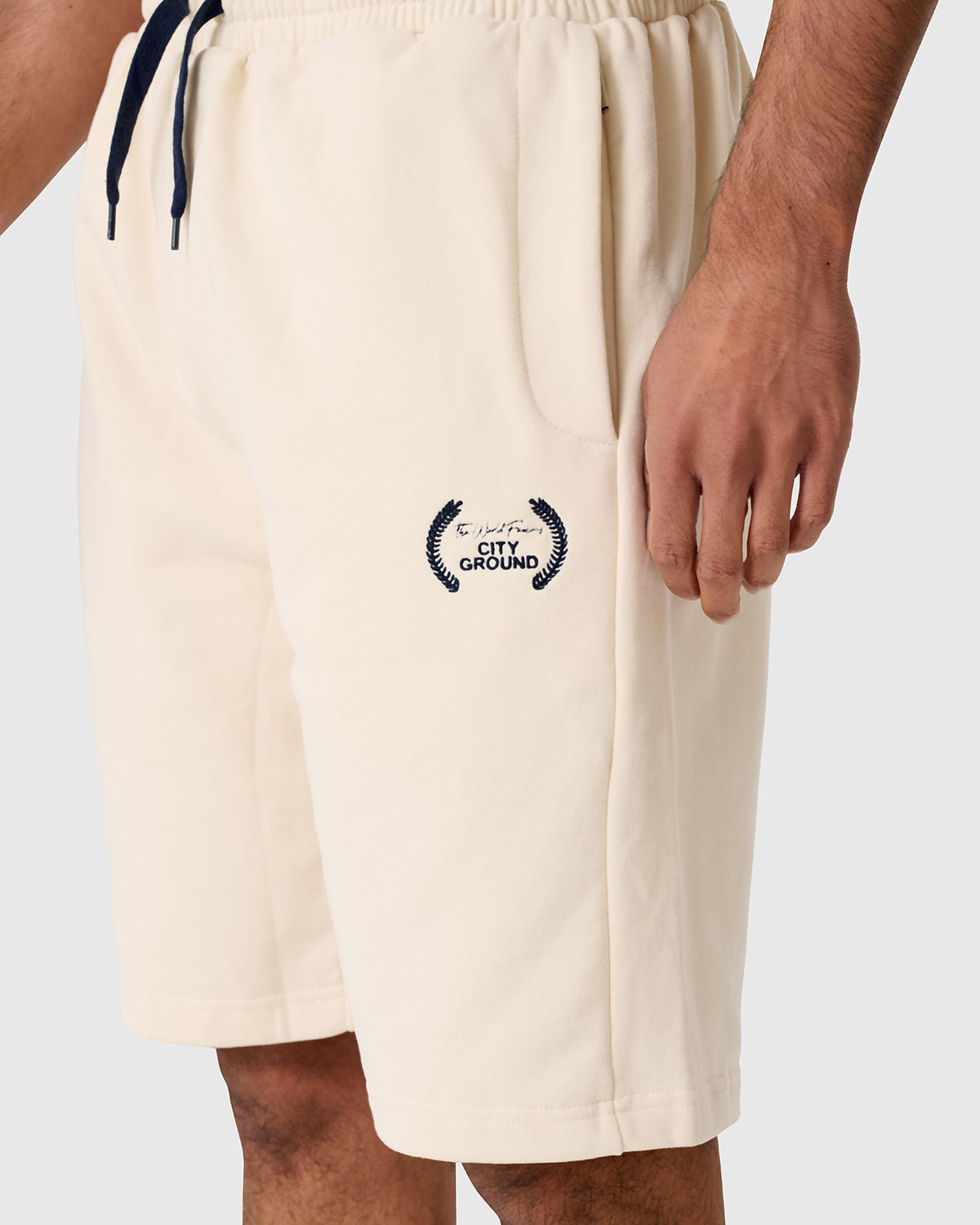 NFFC Ecru Laurels Shorts