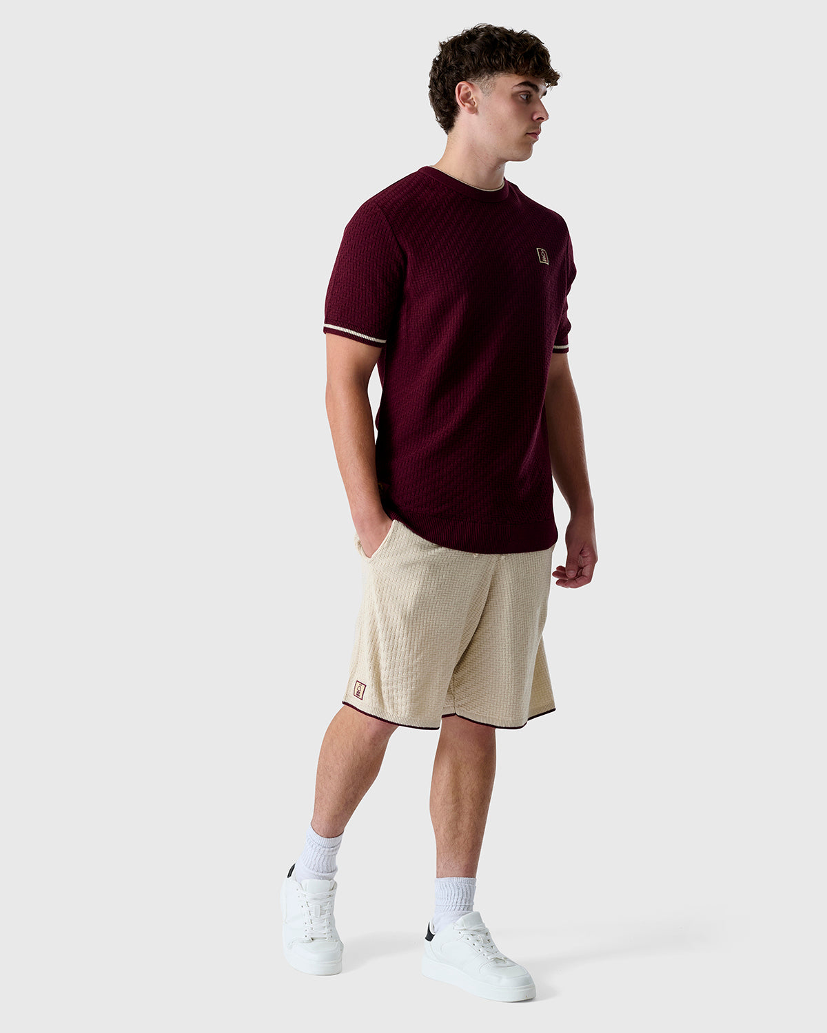 NFFC Burgundy Knit T-Shirt
